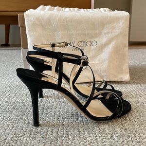 Black Jimmy Choo sandals